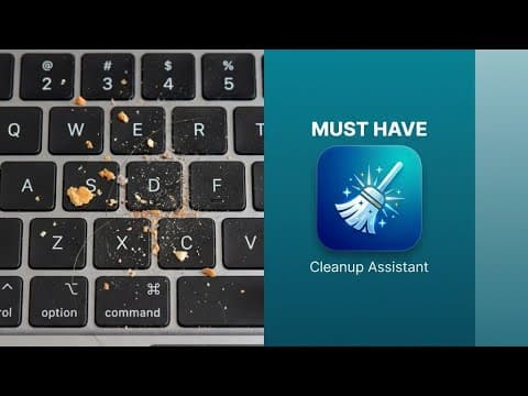How I Clean My MacBook (Without Shutting Down)